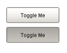 The two states of a<br>
toggle button