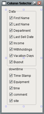 columnselector
