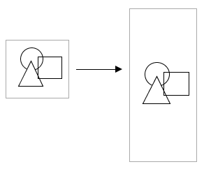 Relative layout preserves aspect ratio