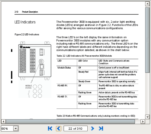 The PDF Viewer showing a schematic<br>
in a maintenance manual